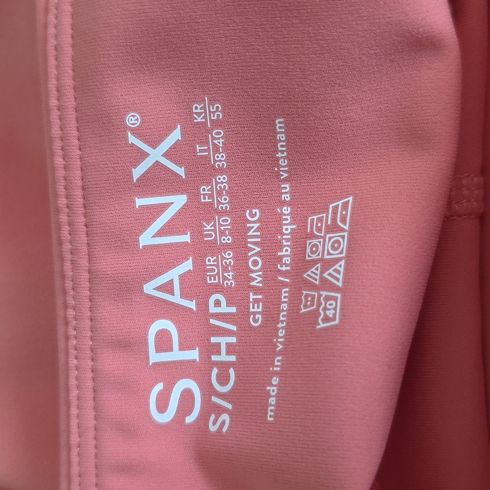 Spanx The Get Moving Skort In Spring Poppy Size S… - image 3